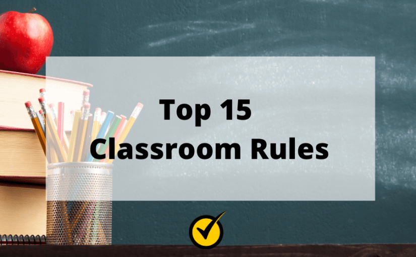 15条课堂规则