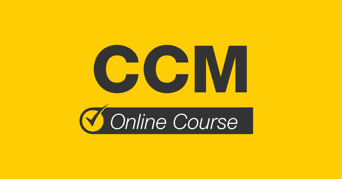 CCM在线课程