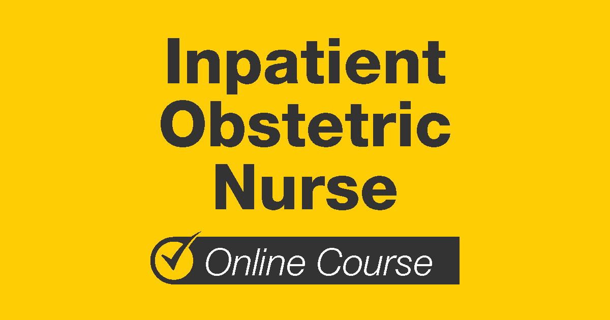 产科住院护士网上课程