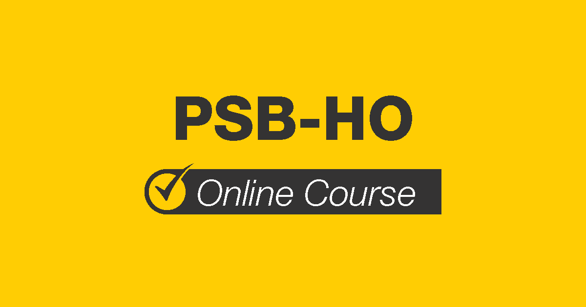 PSB-HO在线课程